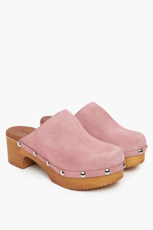 slippers with supportive footbed-Isabel Clog In Pink