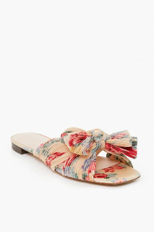 Stylish sandals with a bohemian-inspired look for casual wear -Butter Daphne Knot Flat Sandals