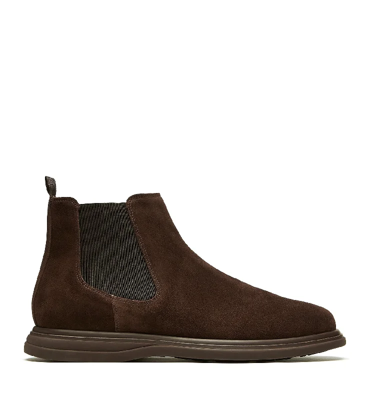 boots for stylish outdoor winter activities-LUTHER MEN'S SUEDE BOOT