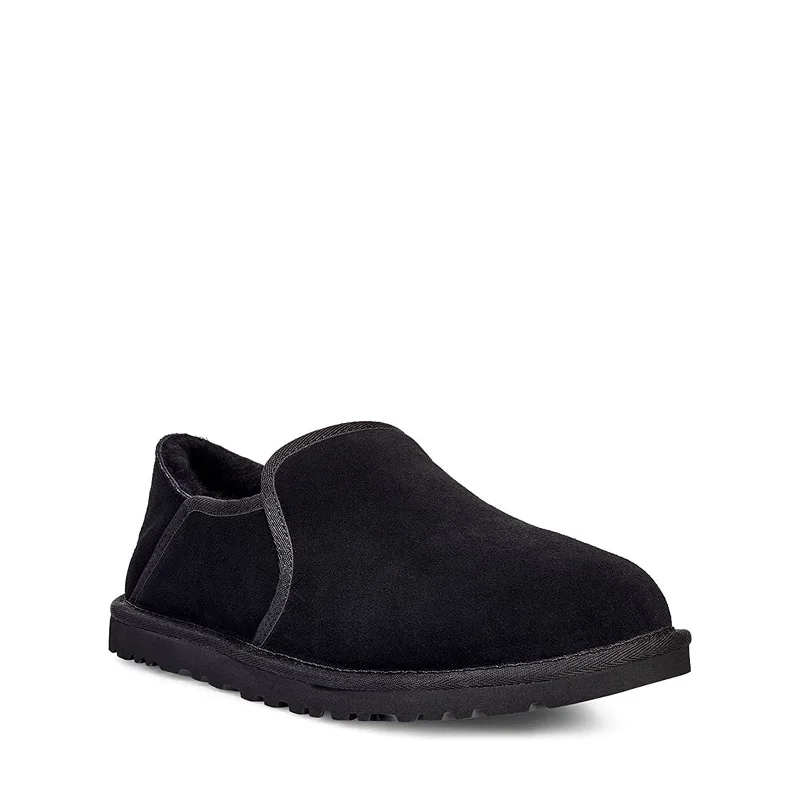 slippers with memory foam padding-UGG Men's Kenton Slipper, Black