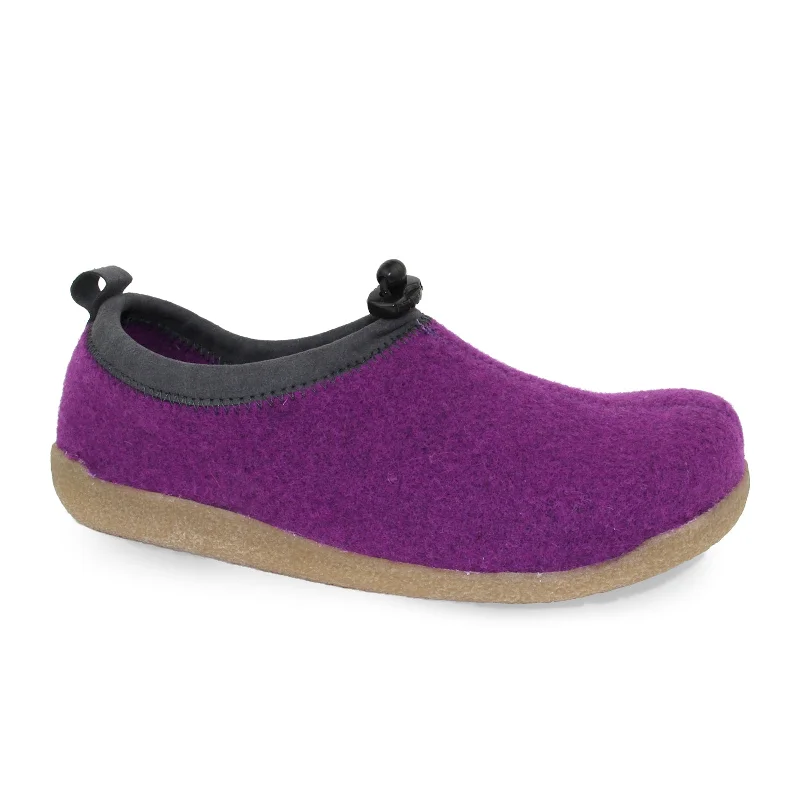 slippers for temperature regulation-Sanita Samso Slipper (Women) - Purple