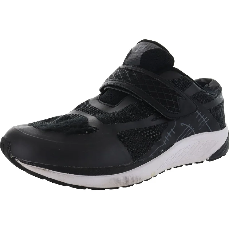 running shoes for maintaining foot health -Propet Mens One Strap Fitness Comfort Running & Training Shoes