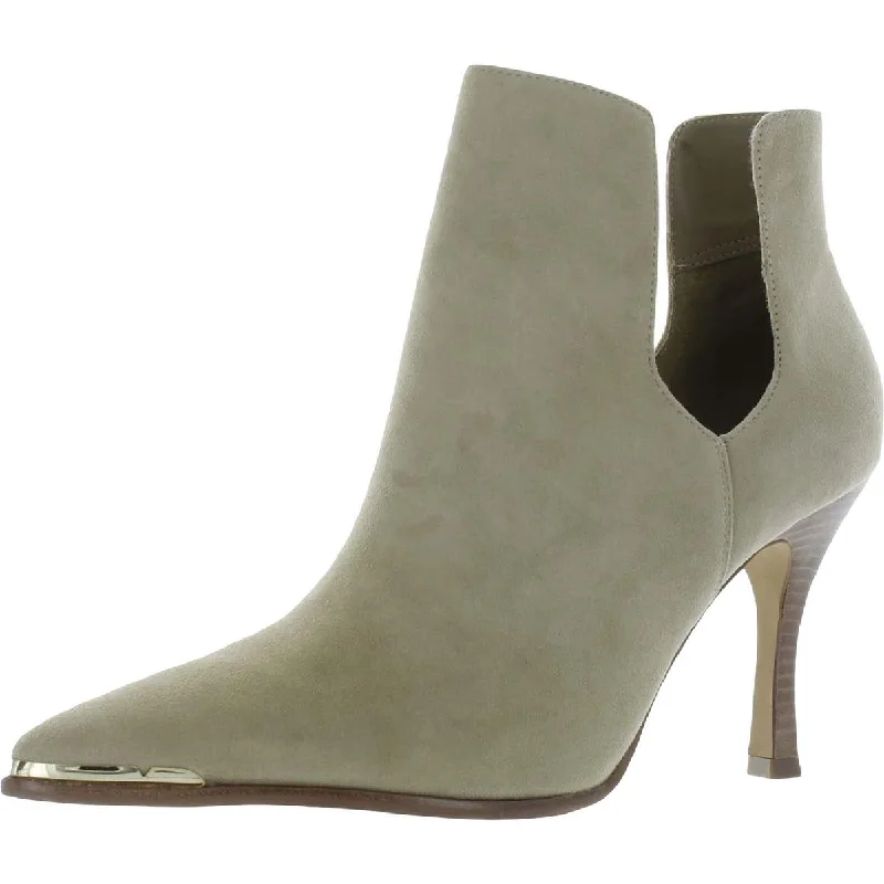 boots for insulating feet from extreme outdoor temperatures-Vince Camuto Womens Frendin Cut-Out Pointed Toe Chelsea Boots