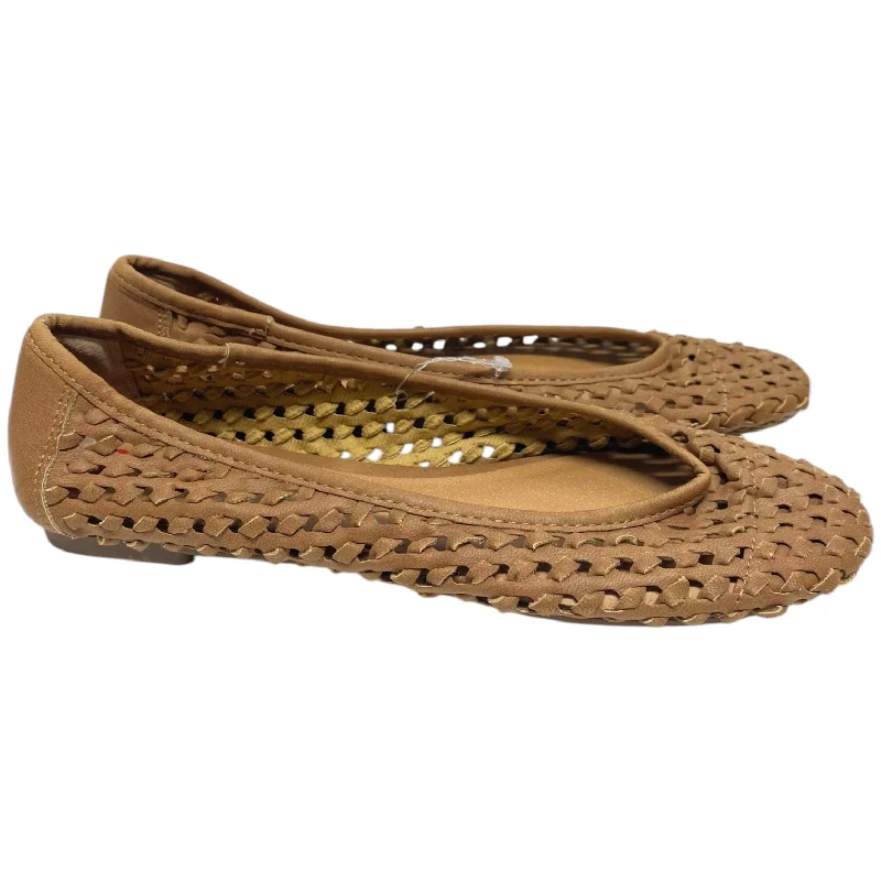 Flats shoes for women with a mix of comfort and style -Shoes Flats By Lucky Brand In Brown, Size: 6