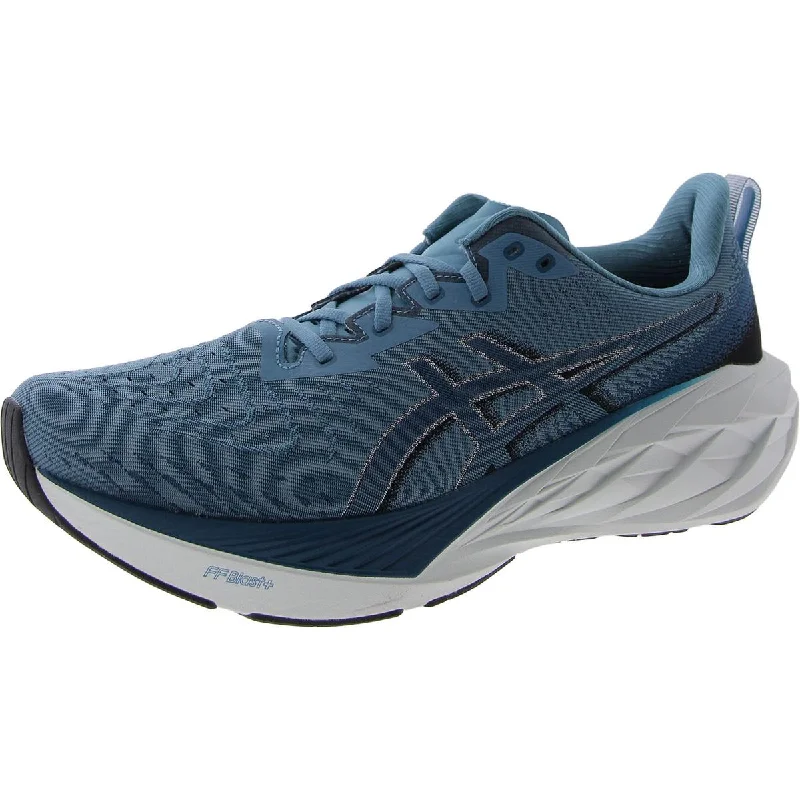 running shoes for race day performance -Asics Mens novablast Lace Up Flat Running & Training Shoes