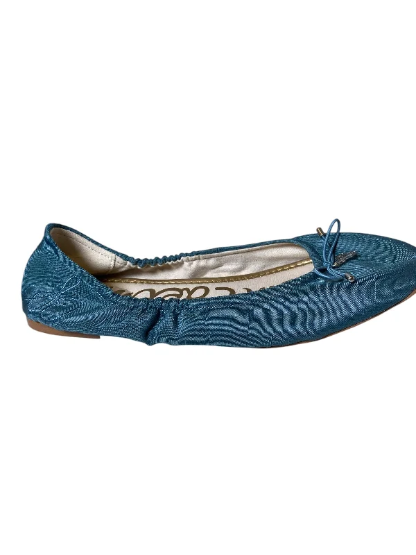 Comfortable flats shoes for women with extra insoles for support -Shoes Flats By Sam Edelman In Blue, Size: 7.5