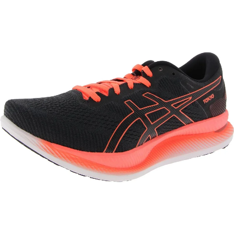 running shoes with ergonomic support -Asics Mens GLIDERIDE TOKYO Trainer Fitness Running & Training Shoes