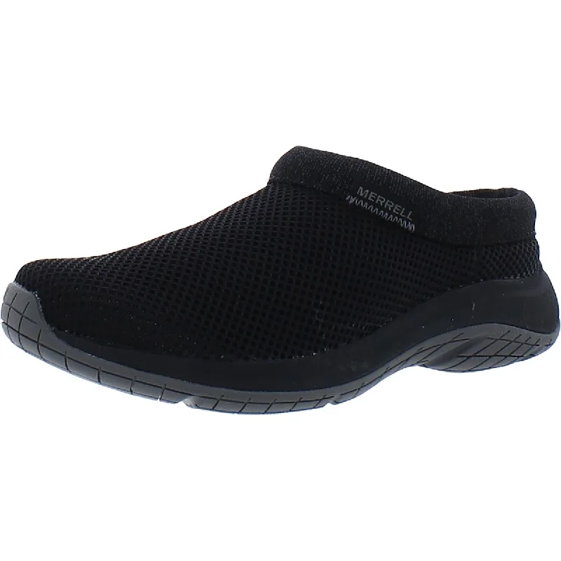 slippers for sore feet after exercise-Womens Mesh Slip-On Clogs