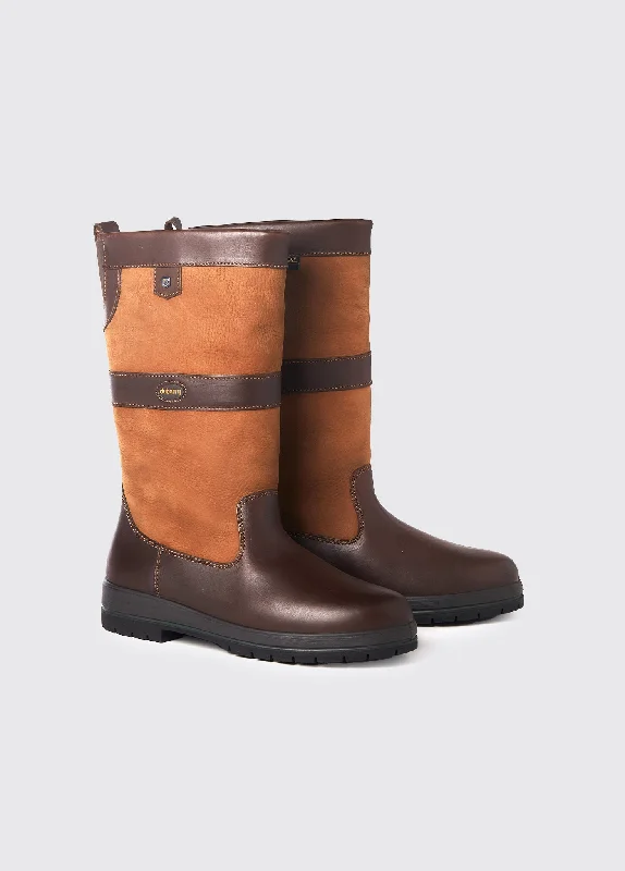 boots for stylish outdoor adventures in snowy weather-Kildare Mens Country Boot - Brown