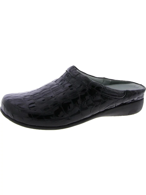 black/crocodile/patent