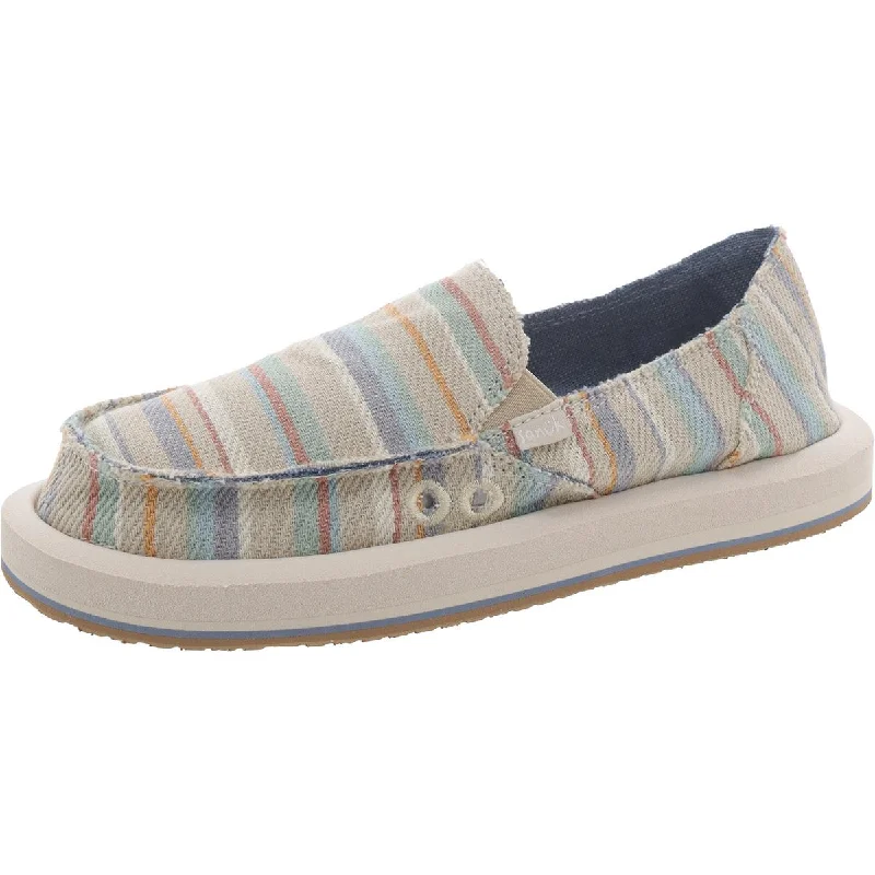 loafers for women with high-end craftsmanship -Sanuk Womens Donna St Blanket Striped Slip On Loafers