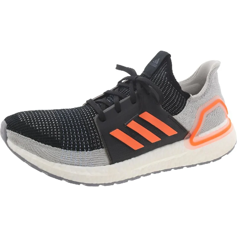 running shoes for outdoor race training -Adidas Mens Ultraboost 19 Gym Fitness Running & Training Shoes