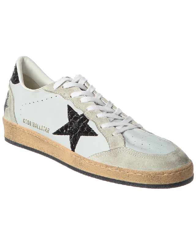 Golden Goose Ball Star Leather & Suede Sneaker