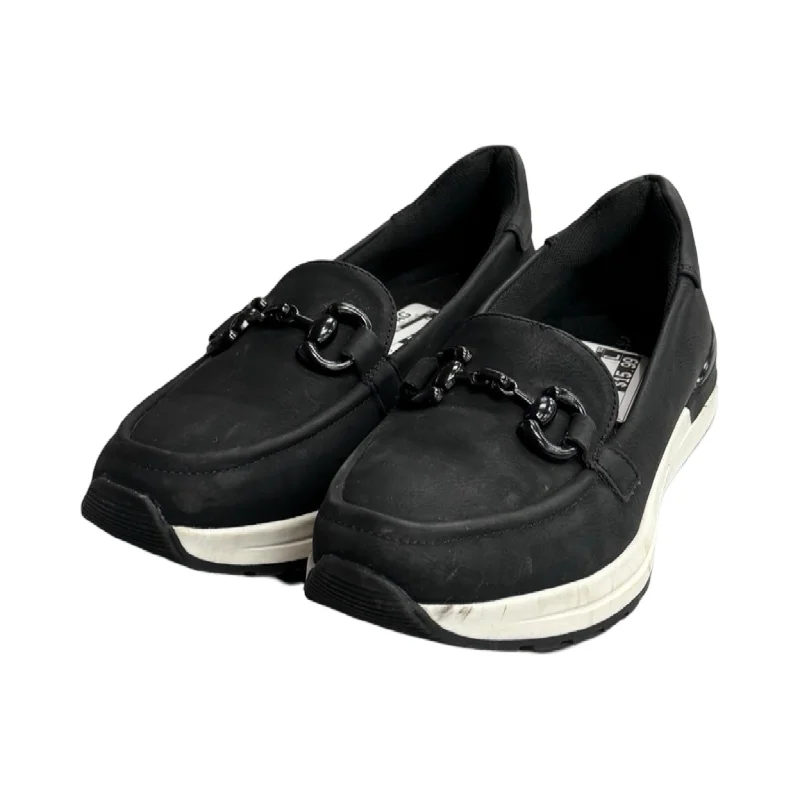 Comfortable flats shoes for standing long hours -Shoes Flats By Patrizia In Black, Size: 7.5