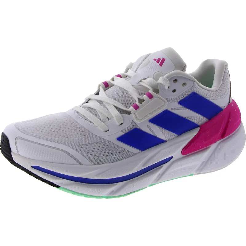 running shoes with water-resistant material -Adidas Mens Adistar CS Fitness Workout Running & Training Shoes