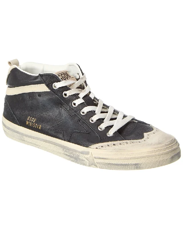 Golden Goose Mid Star Leather Sneaker