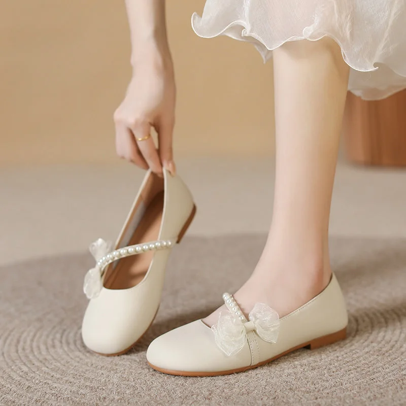 Flats shoes with memory foam insoles for superior comfort -Women Minimalism Soft Fashion Casual Flats