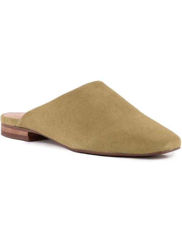 slippers for painful heels and arches-Vice Womens Square Toe Mules