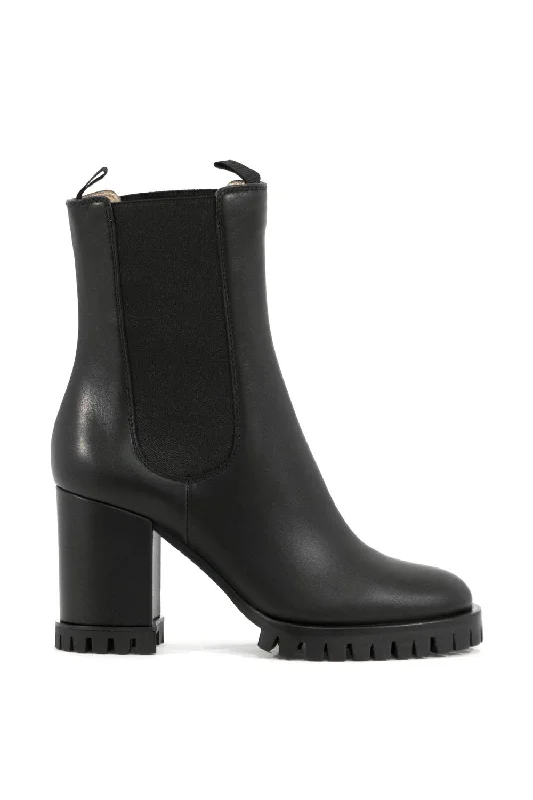 boots for extra traction in snowy or icy conditions-GIANVITO ROSSI Sophisticated Women's Calf Leather Boots