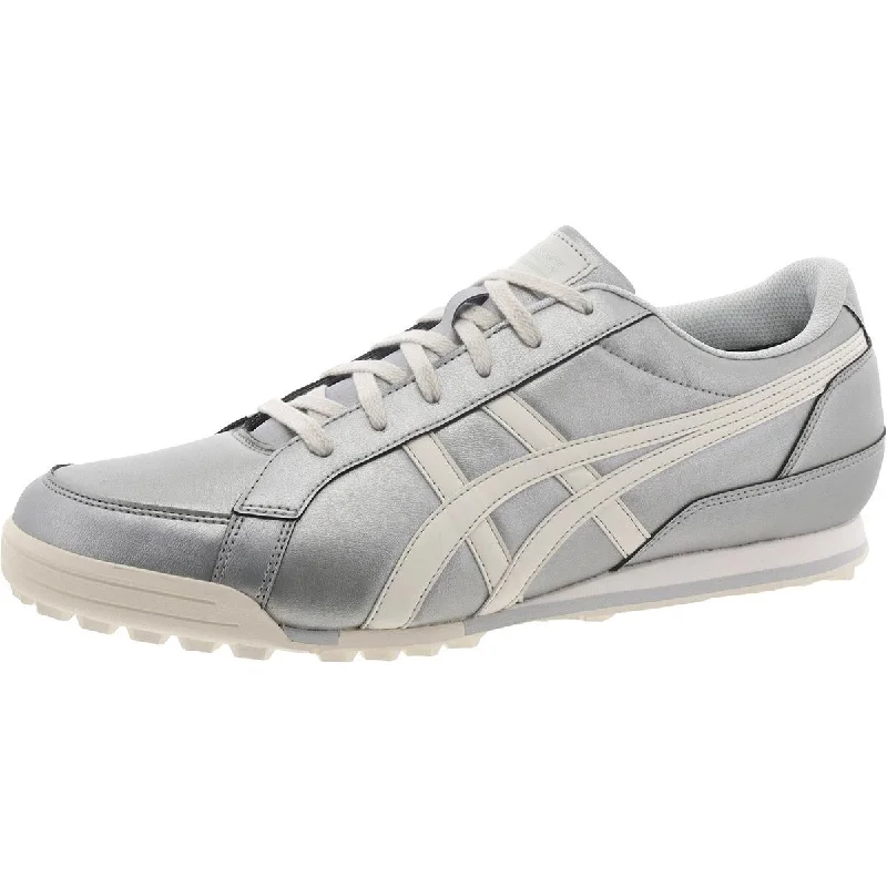 running shoes for indoor tracks -Asics Mens Gel-Preshot Classic 3 Faux Leather Running & Training Shoes