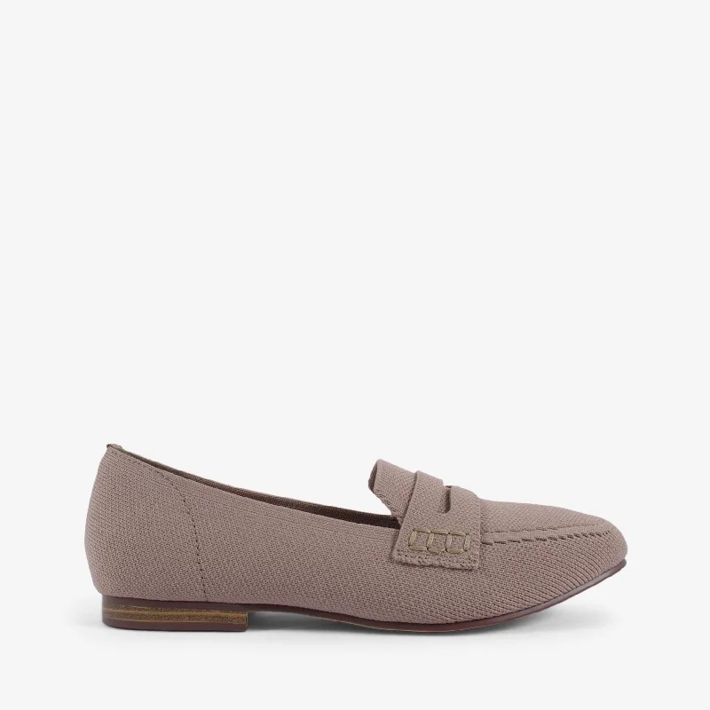 Flats shoes for women with cushioned footbed for support -REGINA LT.TAUPE