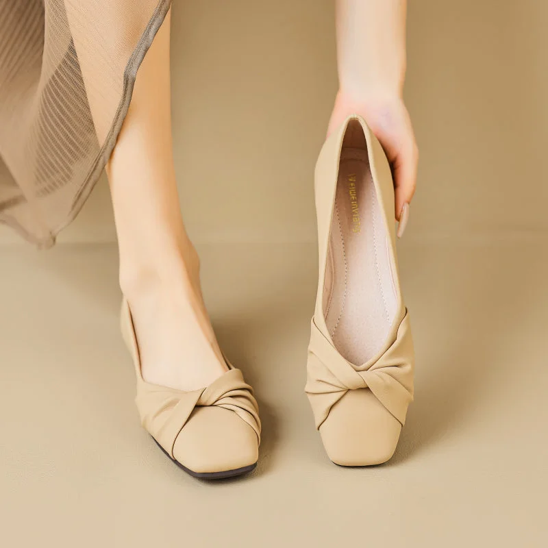 Flats shoes with back support -Women Summer Stylish Minimalist Casual Soft Flats