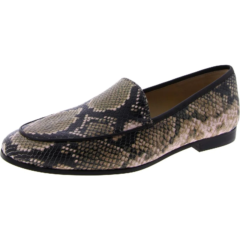 B/W Snake Print Leather