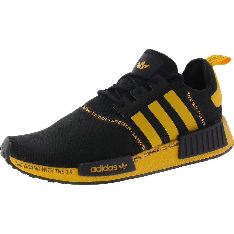 running shoes with built-in technology -Adidas Mens NMD_R1 Trainer Fitness Running & Training Shoes