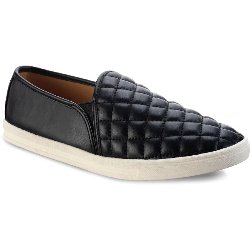 loafers for men with chic office style -Sun + Stone Womens Mariam 2 Quilted Flat Loafers