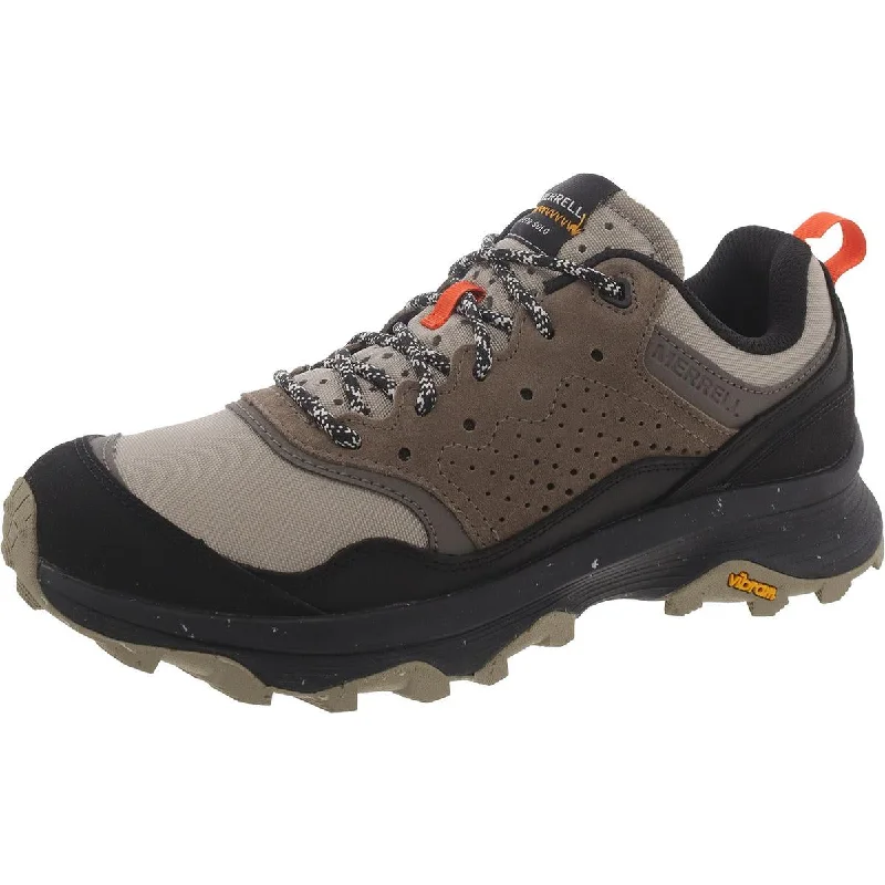 running shoes for smoother landings -Merrell Mens Speed Solo Running Trail Hiking Shoes