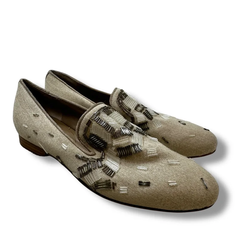 Flats shoes for women with comfort and style -Shoes Flats By Donald Pliner In Tan, Size: 6