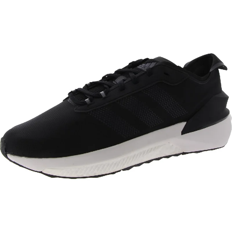 running shoes with removable padding -Adidas Mens Avryn Fitness Workout Running & Training Shoes