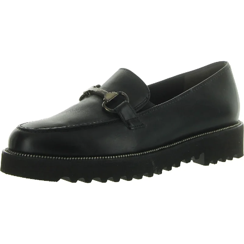 loafers with sleek finishes for a refined look -Paul Green Womens Leather Bit Loafers