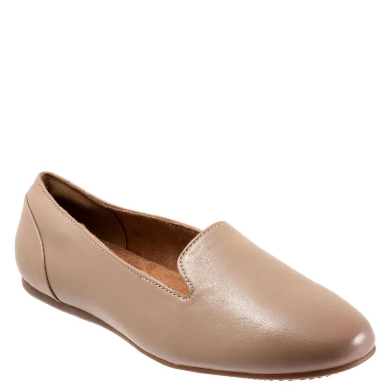 loafers for women with all-day wear comfort -SoftWalk Womens Shelby Leather Slip-On Loafers