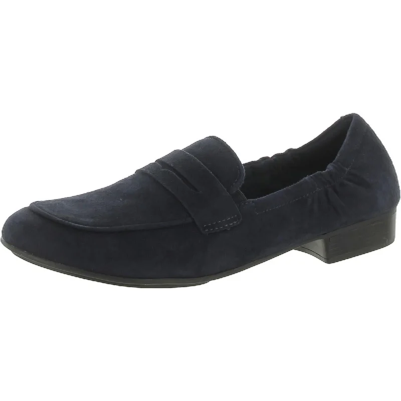 loafers with soft cushioning for all-day wear -Ros Hommerson Womens Trish Suede Slip On Loafers