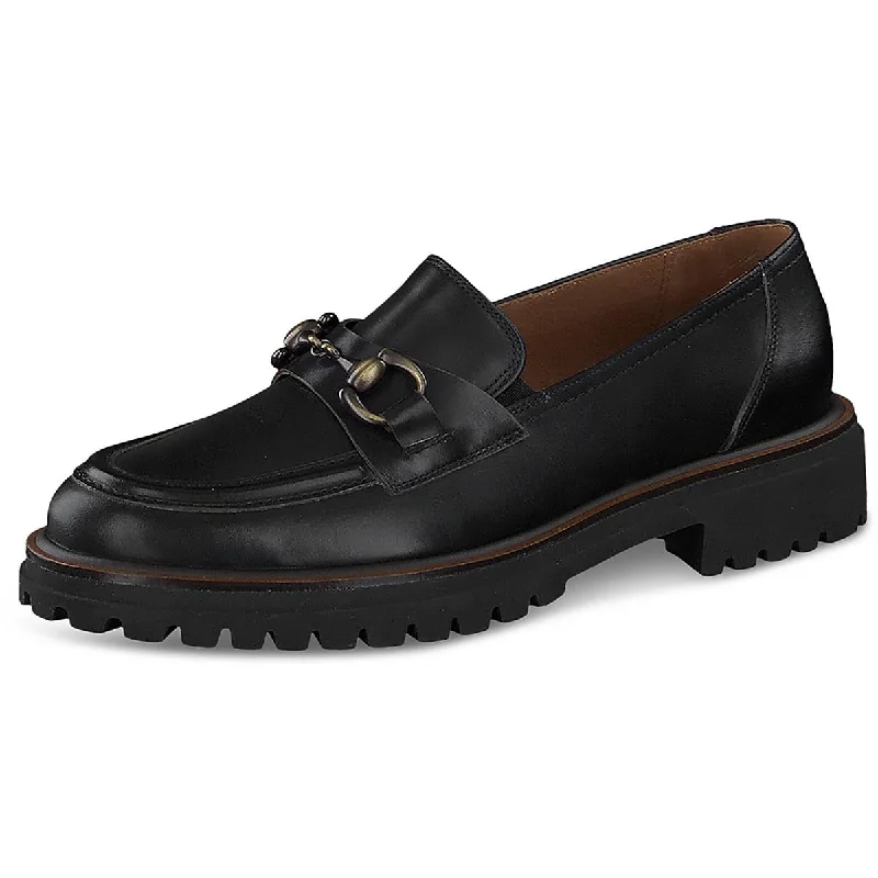 loafers for office settings with comfort -Paul Green Womens Ollie Leather Bit Loafers