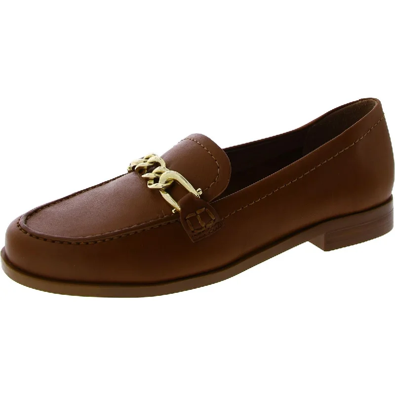 loafers for men with comfortable fit for every day -Naturalizer Womens Leather Chain Loafers