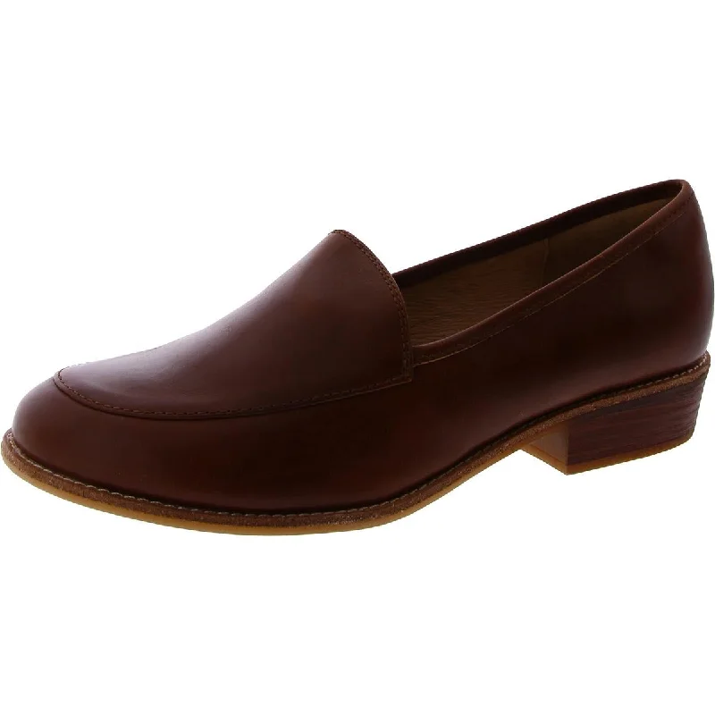 loafers for women with breathable, lightweight material -Sofft Womens Napoli Leather Slip-On Loafers