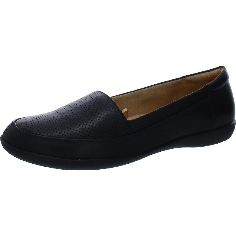 loafers for men with practical, yet stylish appeal -Naturalizer Womens Fuji Leather Perforated Loafers