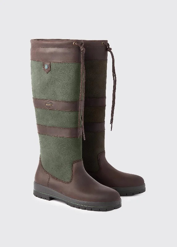 boots with extra grip for icy conditions-Galway Mens Country Boot  - Ivy