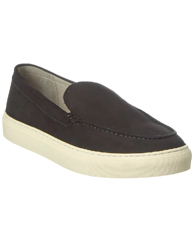 Alphakilo Cargo Leather Slip-On Sneaker