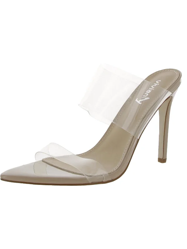 Womens Patent Slip On Pumps