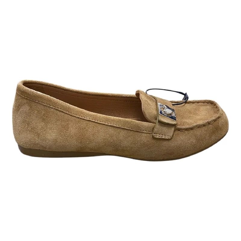 Comfortable flats shoes with extra width options for comfort -Shoes Flats By Kate Spade In Brown, Size: 6.5