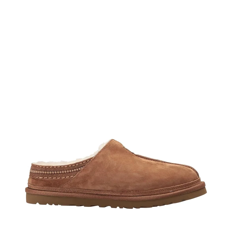 slippers for use on carpet-UGG Men's Neuman Slipper, Chestnut