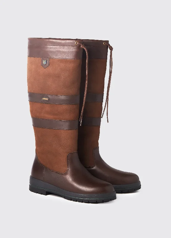 boots with extra warmth and comfort features-Galway Mens ExtraFit™ Country Boot - Walnut