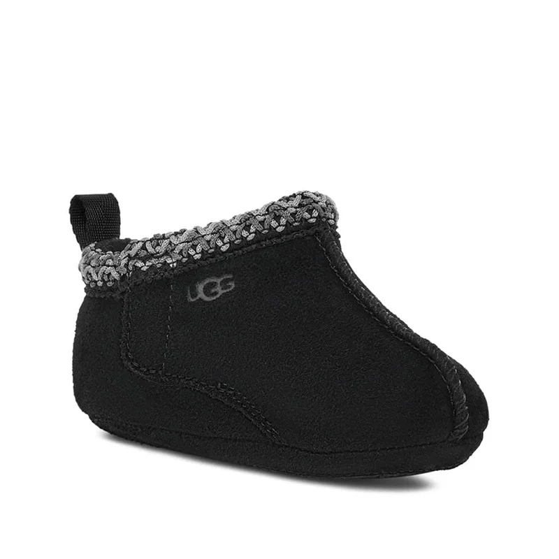 slippers for reducing foot swelling and pain-UGG Unisex-Baby Baby Tasman Slipper, Black