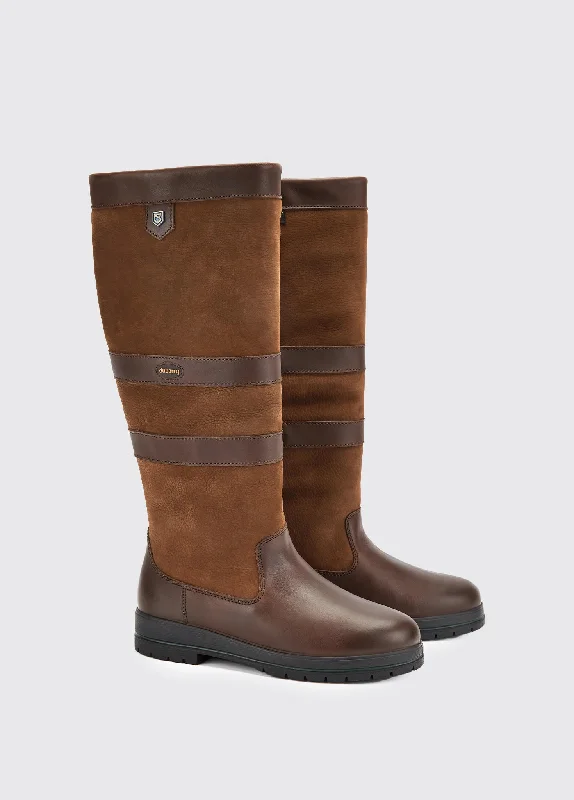 boots for outdoor activities in summer-Kilternan Mens Country Boot - Walnut