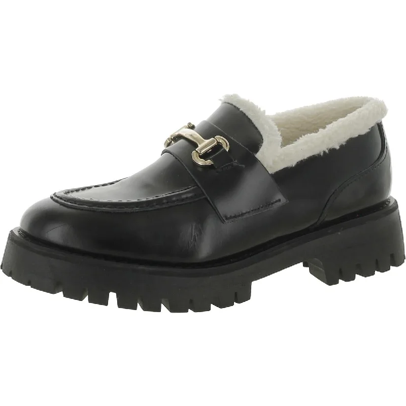 loafers for women with a contemporary feel -Steve Madden Womens Lando Leather Loafers