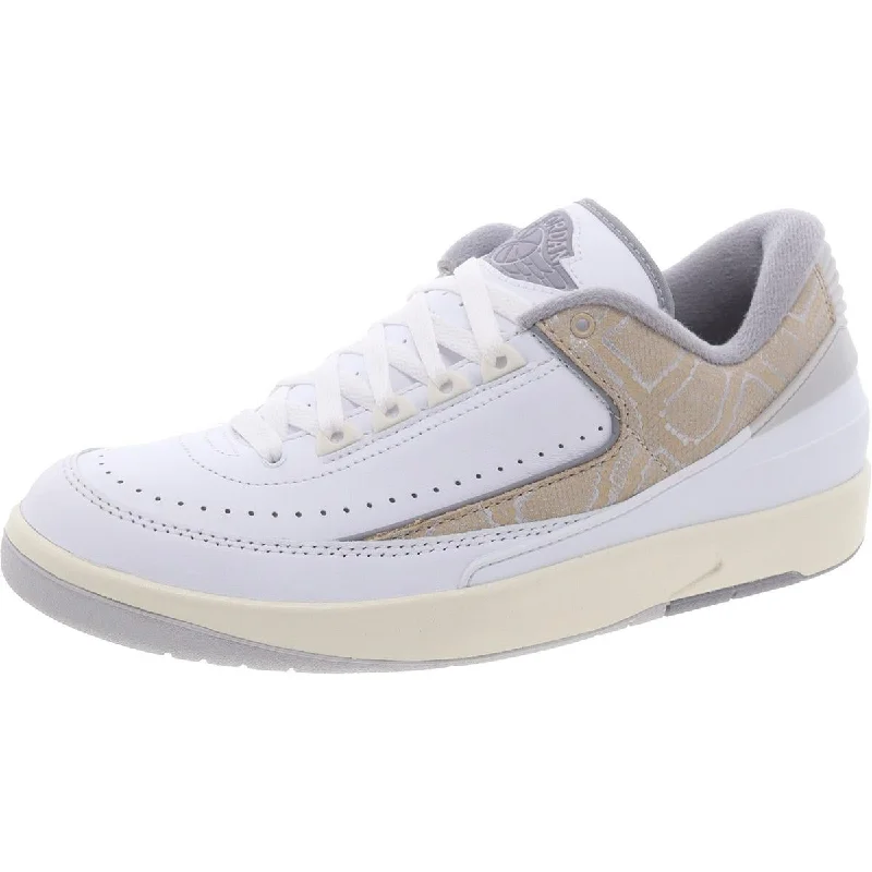 running shoes for outdoor use -Jordan Mens Air Jordan 2 Retro Low Trainer Fitness Running & Training Shoes