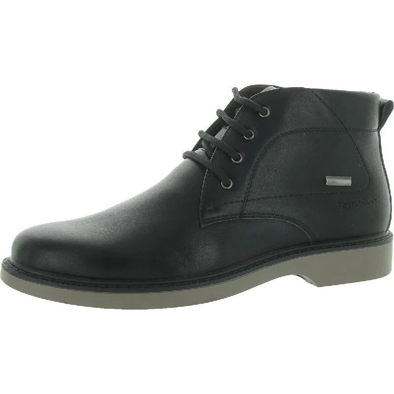 boots for harsh winter conditions with durability-Aston Marc Mens Ankle round Toe Chukka Boots